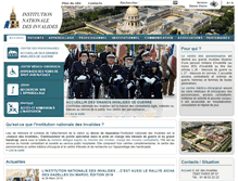 Tablet Screenshot of invalides.fr